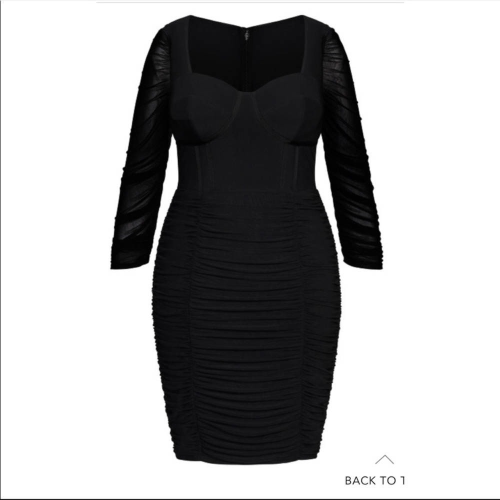 The Avenue/City Chic Bustier Dress, Plus Size 18, NWT